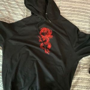 Shein Red Dragon Hoodie, Large.